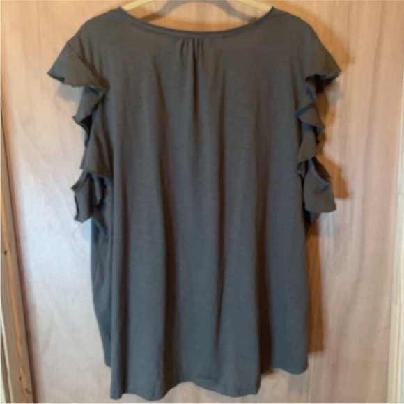 Shein Curve Woman's plus size 4X Green V-Neckline Pre-owned - Picture 11 of 11